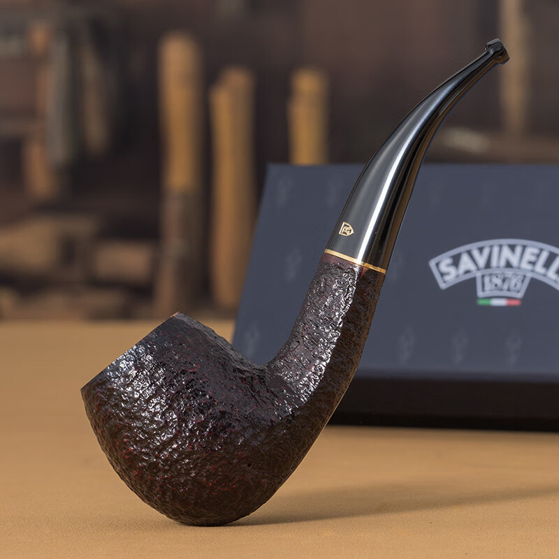烟斗男士石楠木料罗马p104老式传统大号撞球进口烟嘴