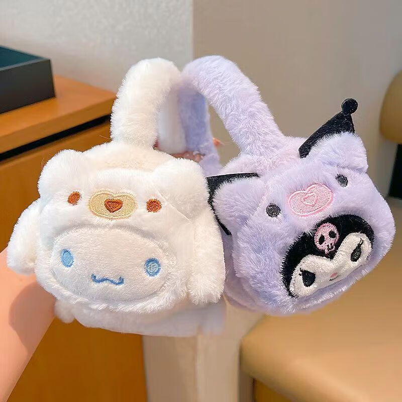 清洁JTT 库洛米儿童耳罩 儿童毛绒耳罩耳包