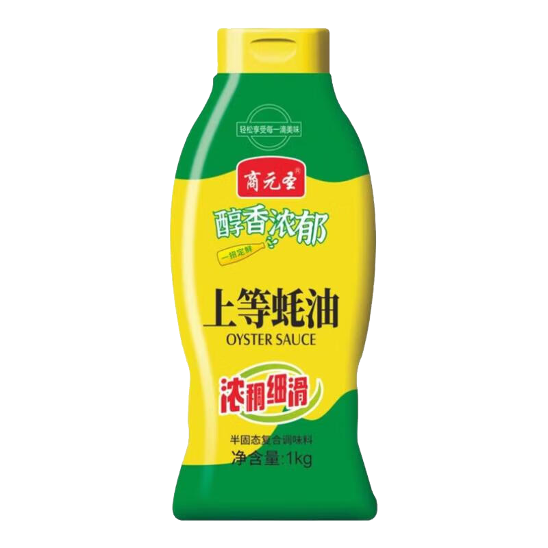 上等蚝油鲜蚝汁提鲜增味炒菜点蘸耗油火锅串串调味烹饪大瓶挤压挤 蚝油1kg*2瓶