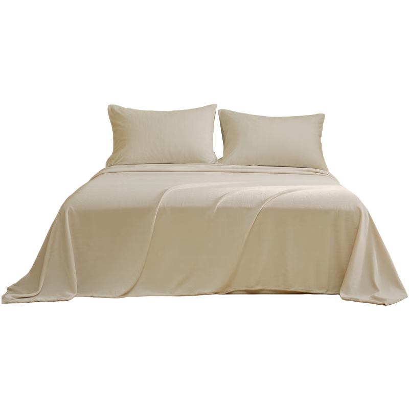 MIDO HOUSE铭都超细牛奶绒秋冬加绒加厚保暖法兰绒床单单件藕荷粉 200*230cm