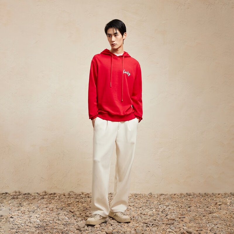 杰克·琼斯（JACK&JONES）男士卫衣合集 225133002红色 L 180