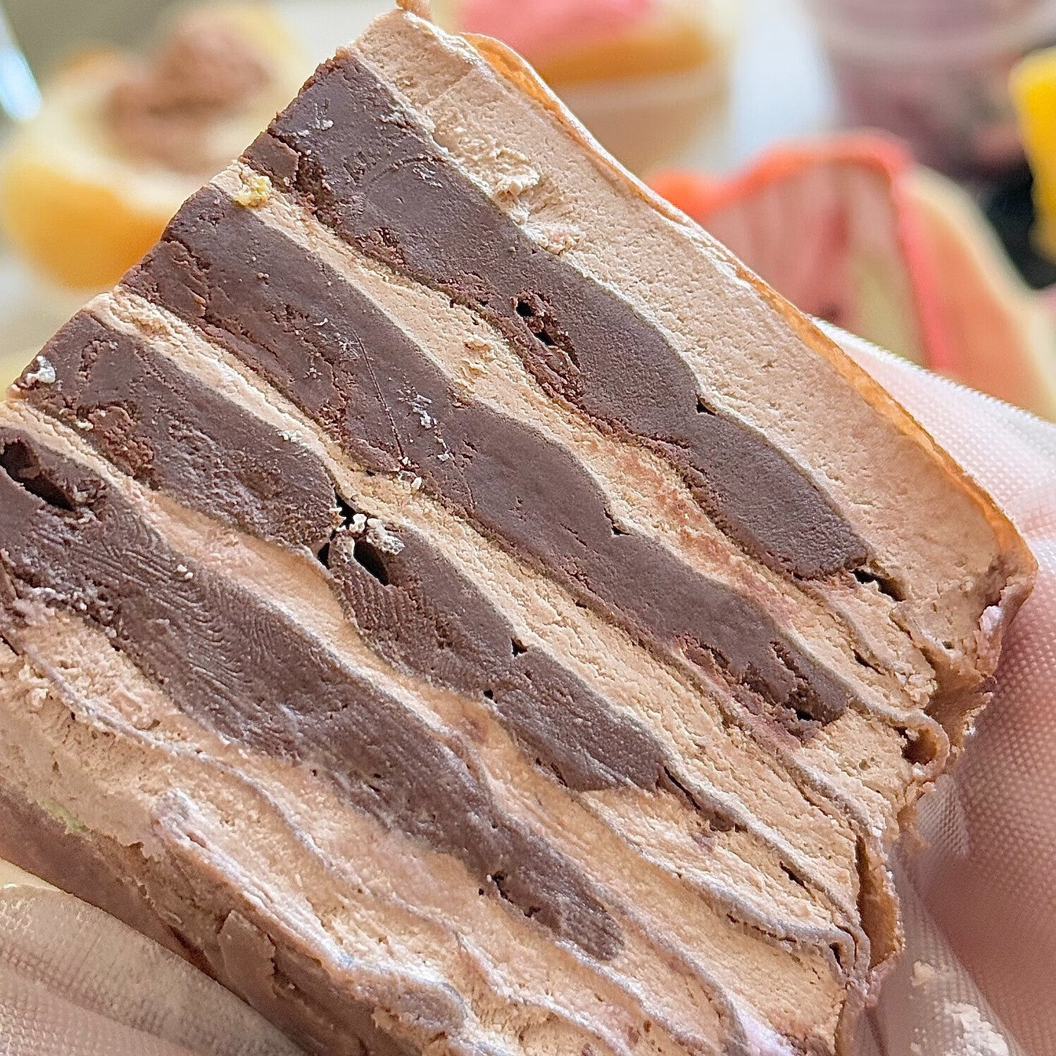 焙尔妈妈六拼千层蛋糕·生日蛋糕六种口味香浓动物奶油新鲜制作下午茶甜品 六拼千层蛋糕650g*1盒 顺丰发货(下单前请看详情页第一张)