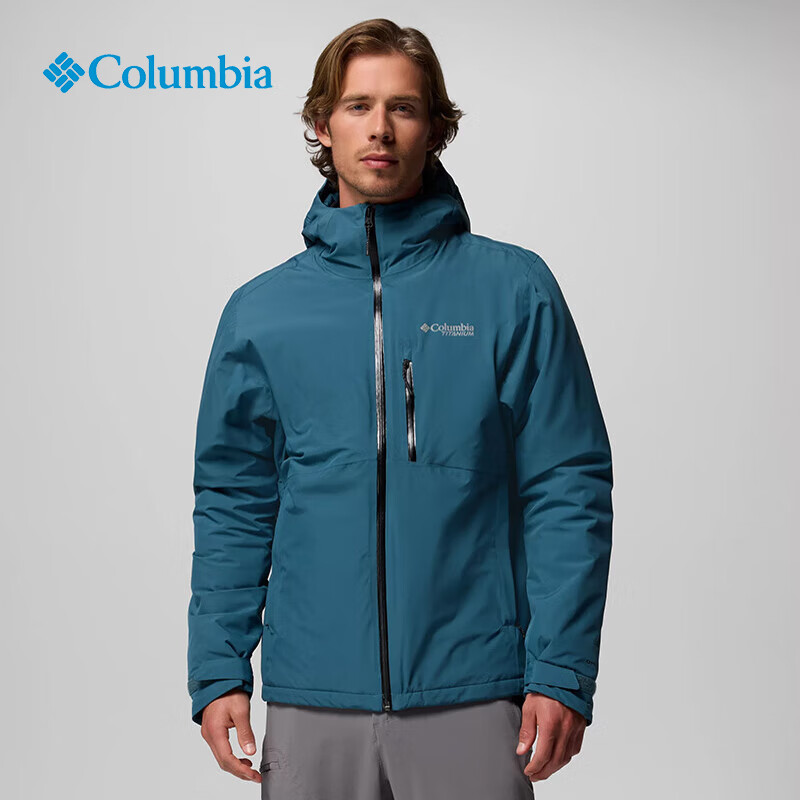 Columbia2025秋冬新品哥伦比亚棉服男户外防水金点热能保暖防风外套WO4235 429 L (180/100A)