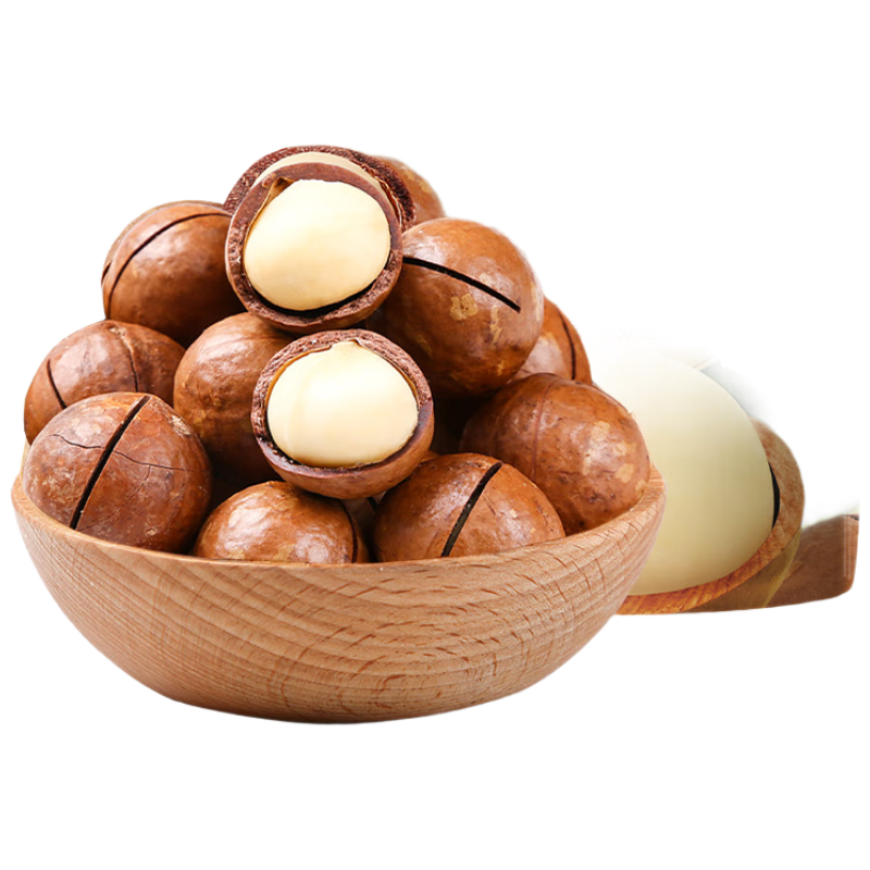 百草味奶油味夏威夷果100g零食干果坚果炒货每日坚果 新老包装随机发