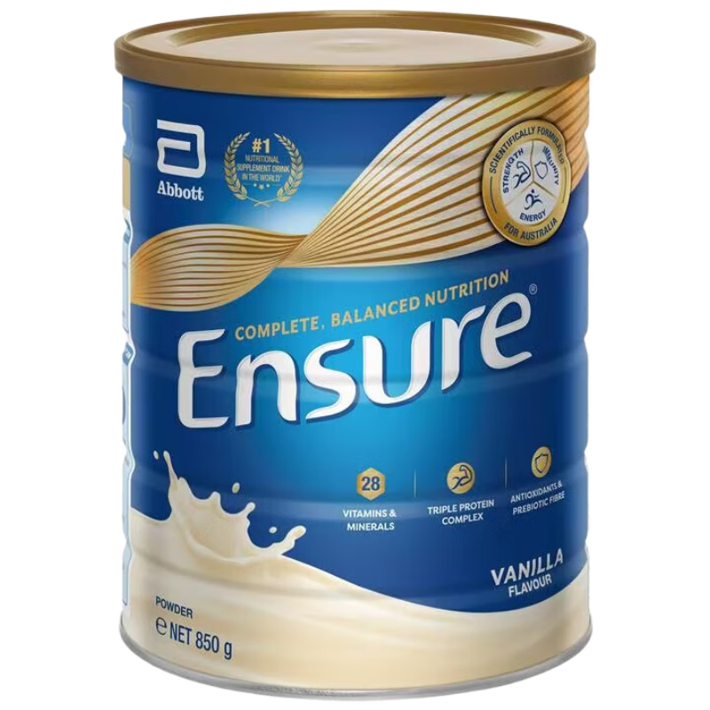 雅培全安营素配方营养粉850g澳版大安素蛋白粉中老年人增强免疫