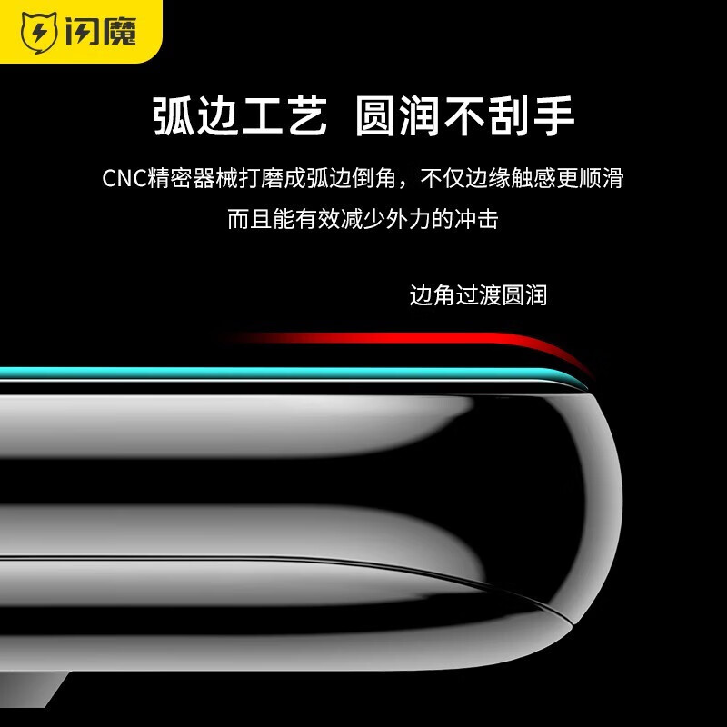 闪魔【精选厂家】 闪魔 适用于华为mate30/mate30pro钢化膜 30e高清全 mate30【标准版|纳米抗指纹】2片装 带贴膜神器