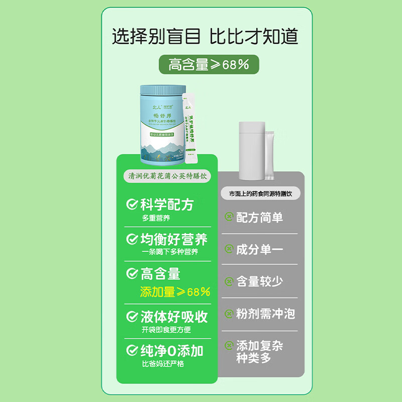 北儿优护娃 畅舒邦幼儿特膳饮儿童通便滋养肠道 畅舒邦 30条*3罐