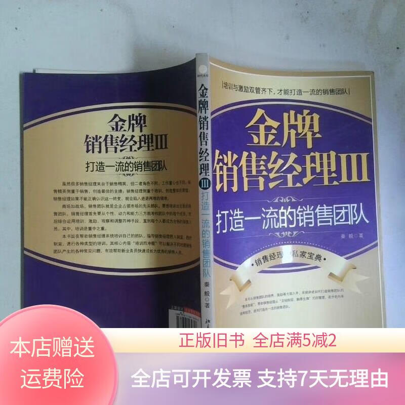 金牌销售经理3 打造的销售团队 北京大学出版社