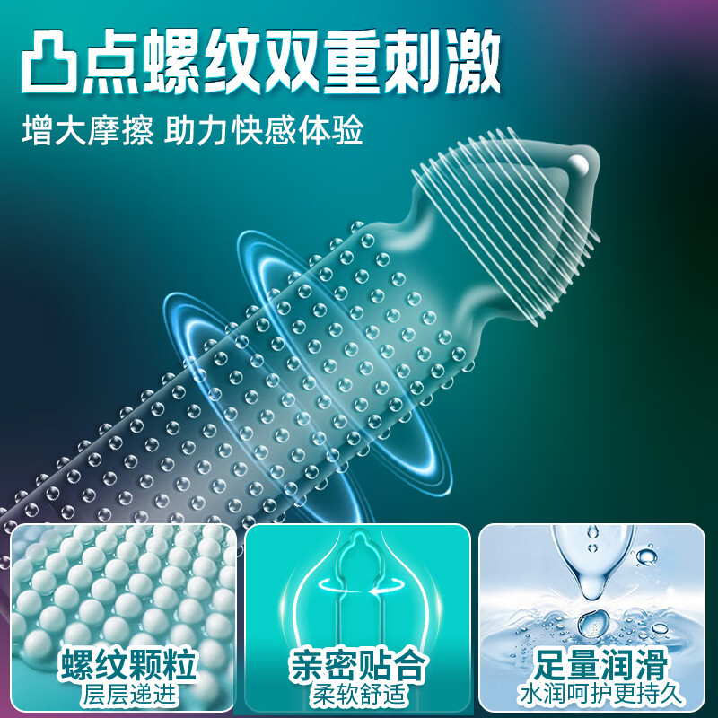 PLAYBOY避孕套男用安全套夫妻调情趣刺激猫舌颗粒高潮专用套套byt 三维触感12只+PLAY52经典12只