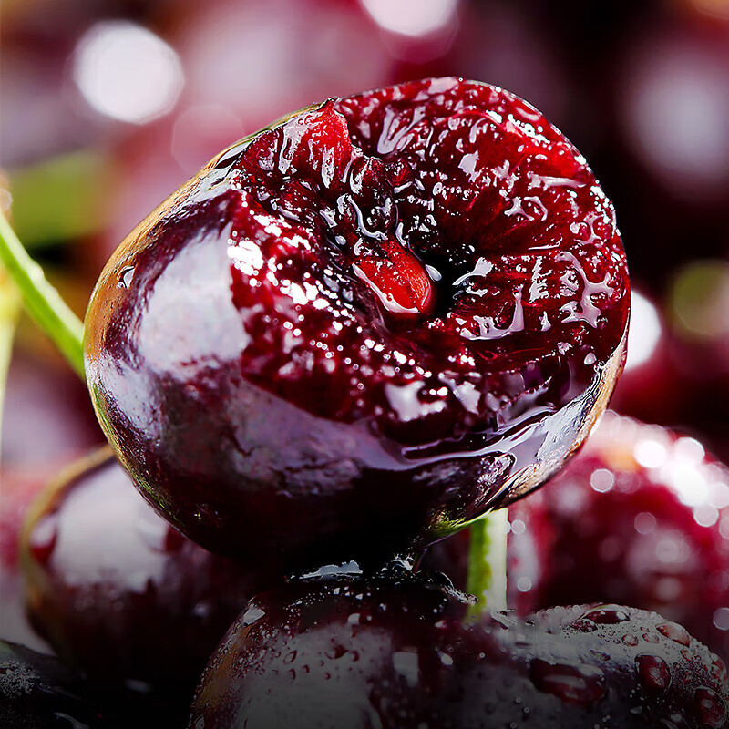 春公子进口水果智利车厘子【JD多地次日达】樱桃原箱车厘子3J 5kg可选 4斤(净重) 带箱5斤【家庭装】高端礼盒 【黑钻级】4J 超级巨无霸 32-34mm