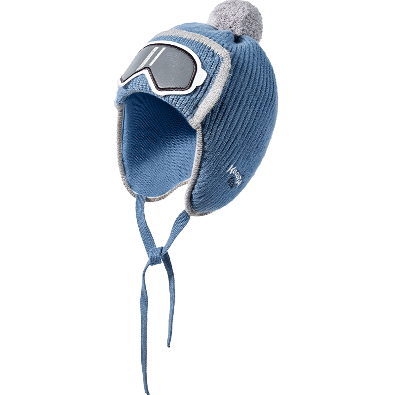 ���ڲ�����Kocotreekk����ͯñ��ԭɴ�����ﶬñ���󻤶���֯ñ�Ӻ� 23.31Ԫ(������)