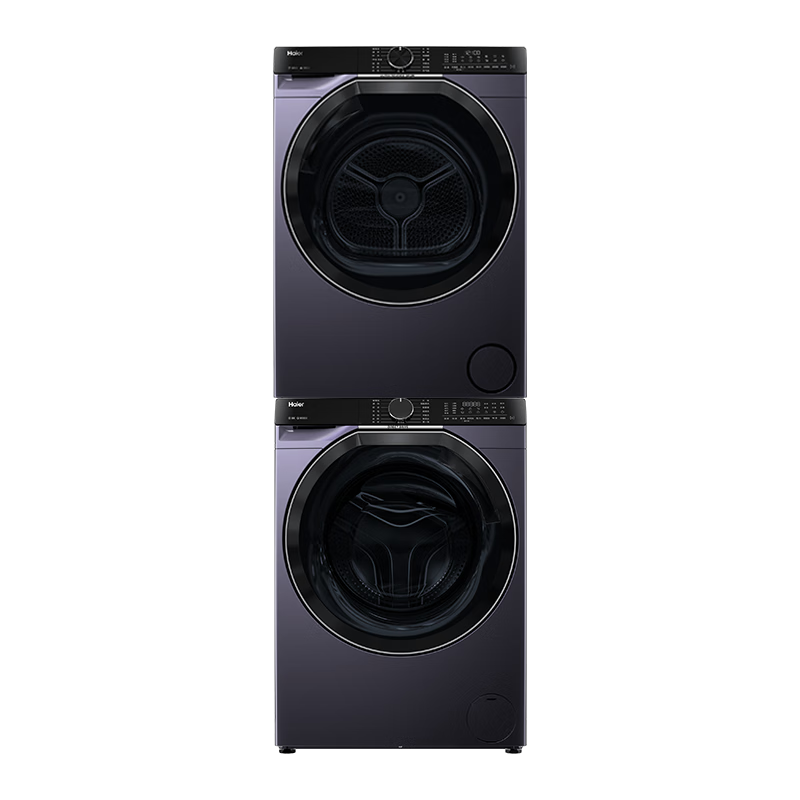 海尔 云溪系列 XQG100-BE35DH+GA100-S35DH   双擎热泵式洗烘套装 10KG