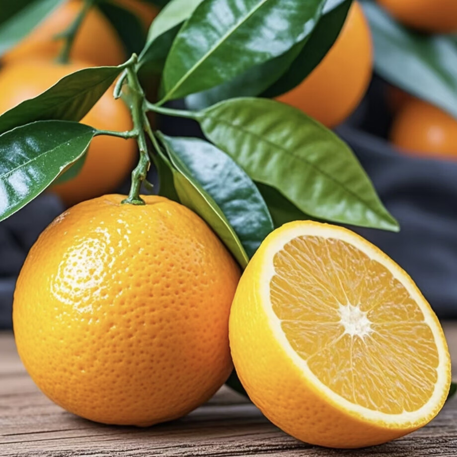 沣御园湖南怀化麻阳冰糖橙 当季整箱果冻甜橙手剥橙新鲜橙子水果 4.5斤大果果径约60-65mm