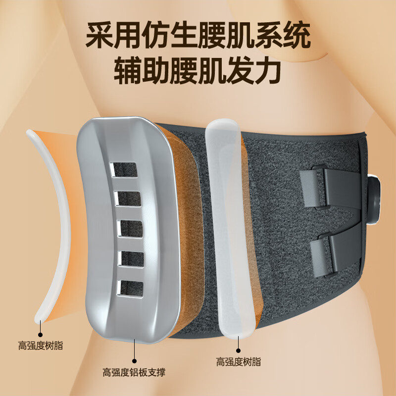 志高（CHIGO）腰部按摩仪器加热护腰带女保暖热敷暖宫大姨妈神器腰肌劳损腰间盘护腰带突出生日礼物实用送父母亲 90%顾客选择【充电顶配加厚礼盒款】艾草振动热敷 高档节日礼品送爸爸妈妈男女友老公老婆
