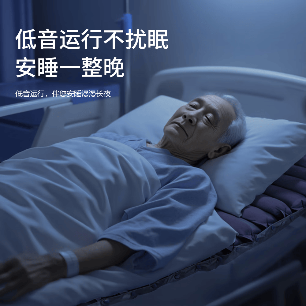 康立普（CANLIPE）气垫床医用防褥疮专用老人久躺神器医用同款一体自动翻身充气床垫 【条形气垫+翻身枕】-适配家用床/普通病床