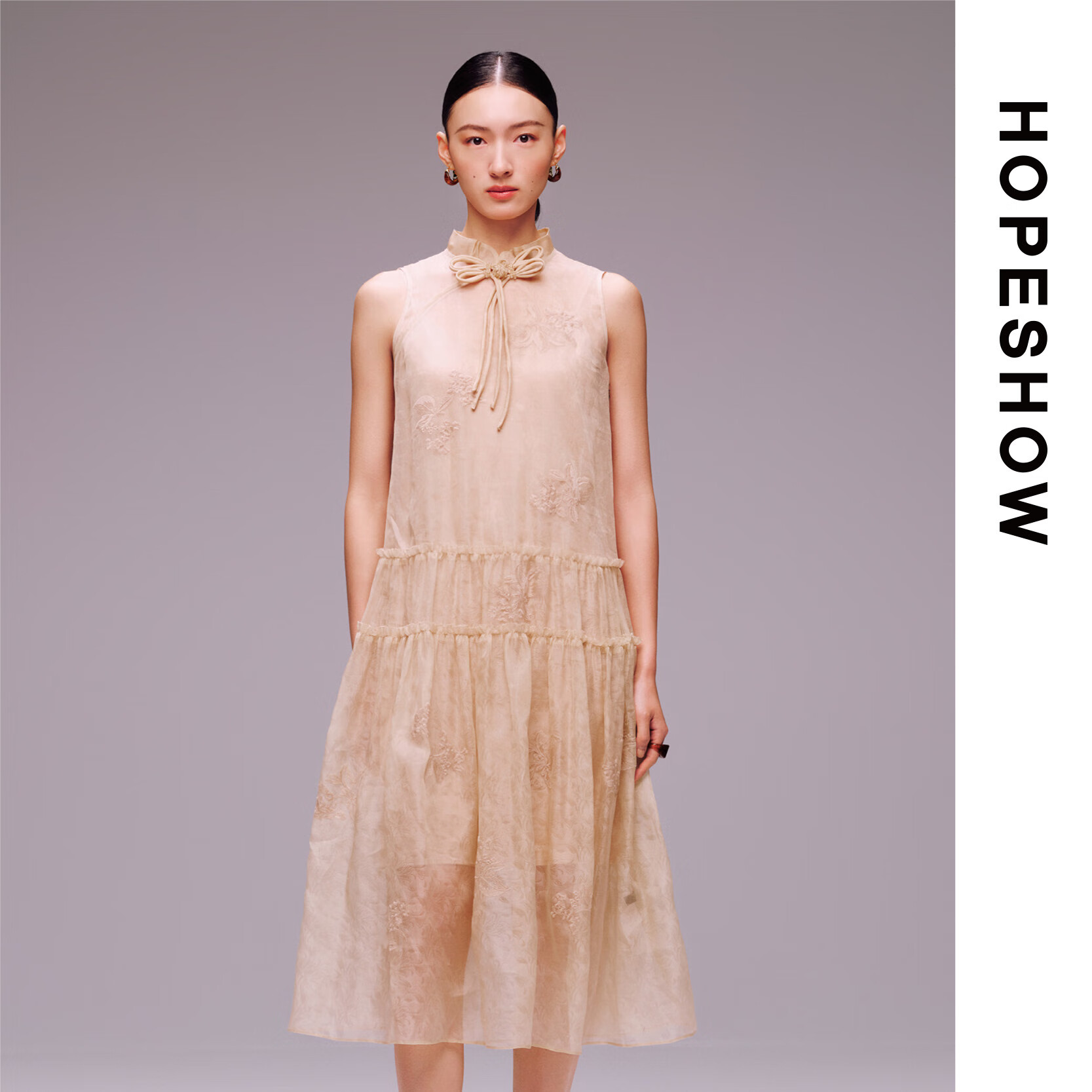 紅袖（hopeshow）連衣裙  89325261607 秋棠梨 S