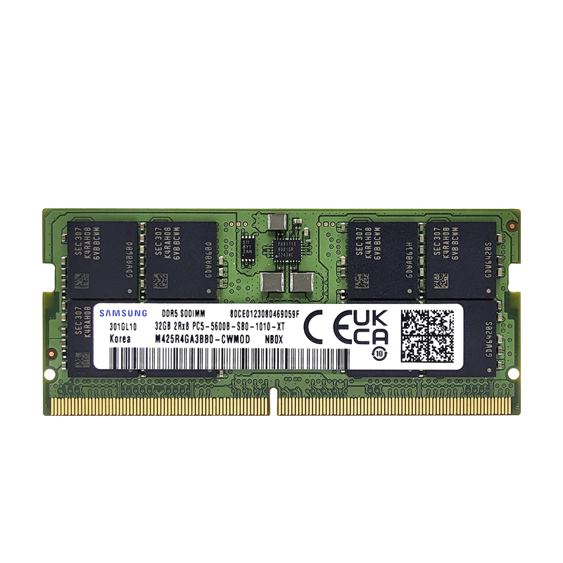 三星 SAMSUNG 笔记本内存条 32G DDR5 5600频率