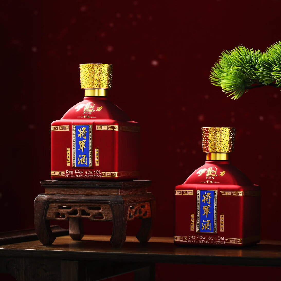 伊力将军白酒浓香型 白酒礼盒 喜酒 白酒整箱 高度白酒 宴请 【酒厂