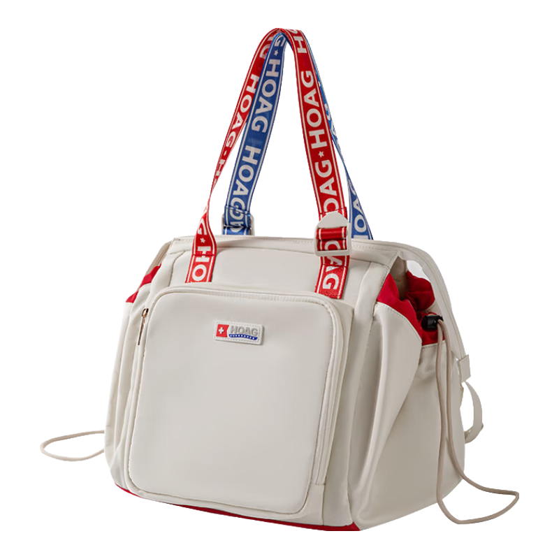 Hoag（霍格）妈咪包高颜值大容量双肩包外出轻便多功能母婴包2025新款 卡其色
