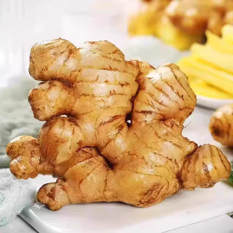 正宗小黄姜新鲜姜现挖姜生沙地黄姜月子姜调味新鲜蔬菜整箱 3斤精选装【姜味十足】净重2.5斤