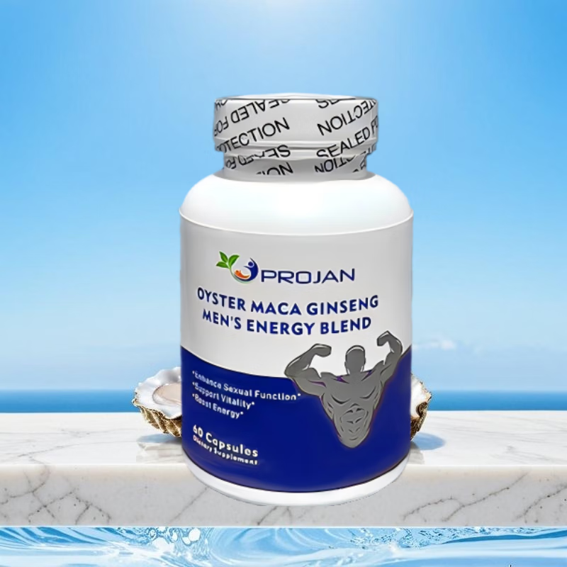 Projan 美国进口牡蛎玛咖人参精华男性肾补品久持增大粗硬延时促睾酮素 牡蛎玛咖人参【1瓶加强版】
