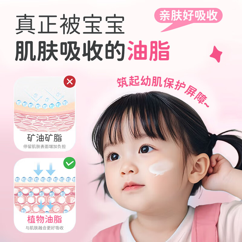 伊洛萌蓝甘菊儿童面霜滋润防干裂舒缓精华霜补水保湿霜宝宝婴儿润肤乳 蓝甘菊儿童面霜50g#2瓶