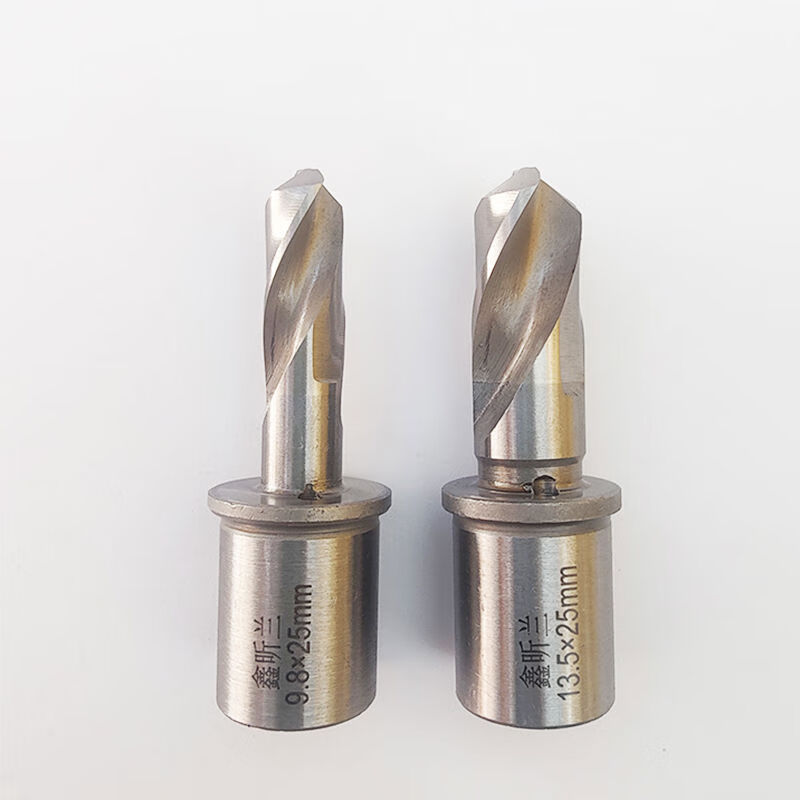 钢轨钻头实心钻头钢轨钻孔机空心钻麻花钻98mm99mm132mm 9点8*25mm