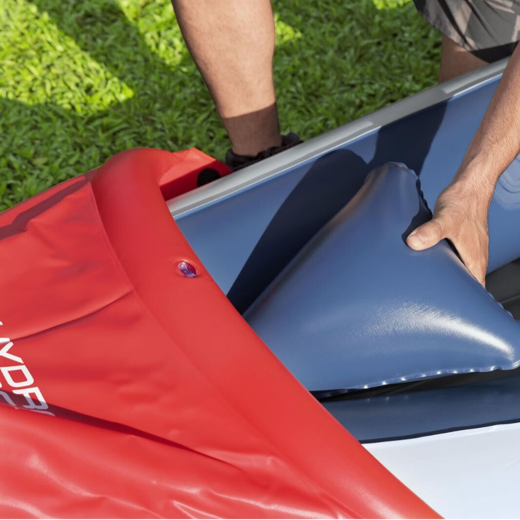 Bestway新款三人皮划艇充气船冲锋舟钓鱼船游艇折叠橡皮艇新款批 381*100CM