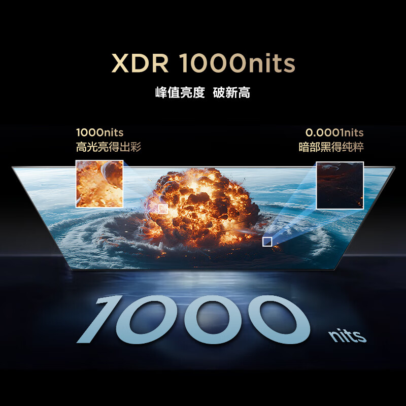 FFALCON雷鸟电视 65鹤6 25款（PLUS版） 65英寸 QD-MiniLED 高阶VA 背光分区 家电国家补贴电视65S595C