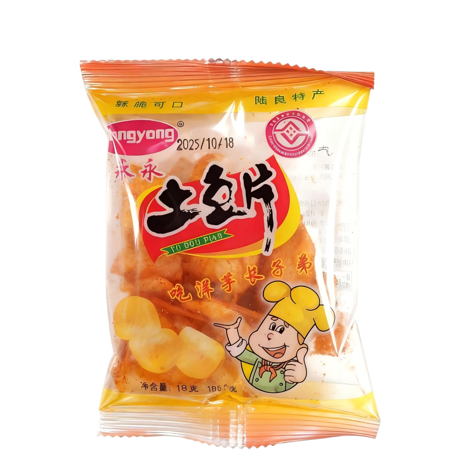 yongyong��������Ƭ½���ز���Ƭ18g������ʳ����Ƭ����С��װ�������� 20��*18g��Ƭ 17.9Ԫ