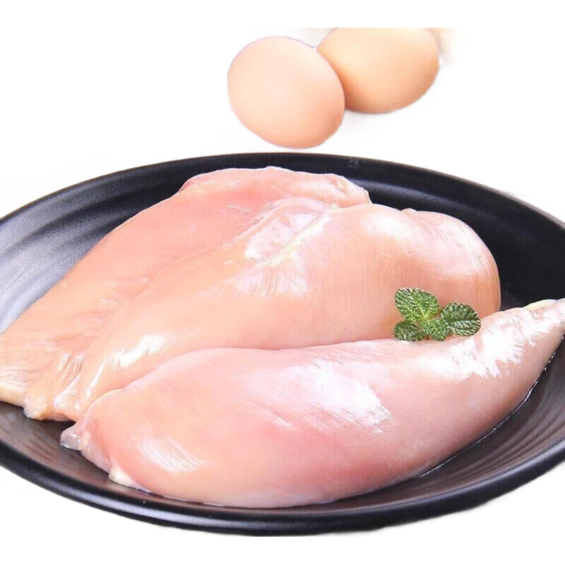新鲜鸡胸肉冷冻鸡大胸健身代餐鸡胸无激素鸡胸肉无添加净重 6斤