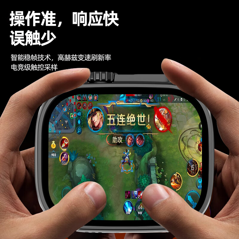 莱思帝电话手表6-12-18岁初高中生可用儿童智能心率血氧运动健康监测APP远程定位高清视频插卡通话支付 高配版橙色 高清摄像+微Q抖等多APP下载+定位