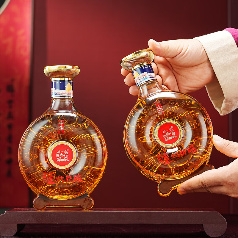 泸州老窖泸州特酿详之礼52度浓香型高度纯粮食白酒礼盒装年货送礼宴请喜酒 52度 500mL 6瓶