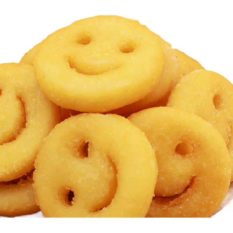 凯达薯业冷冻笑脸薯饼400g 速食早餐空气炸锅食材快手菜油炸食品薯制品