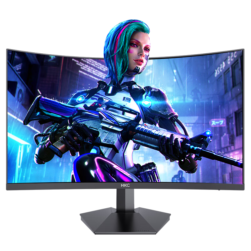HKC ��ӥSG27QEC 27Ӣ��2K 300Hz 1500R���� HVA HDR400 HDMI2.1 �羺��ʾ��1195.74Ԫ