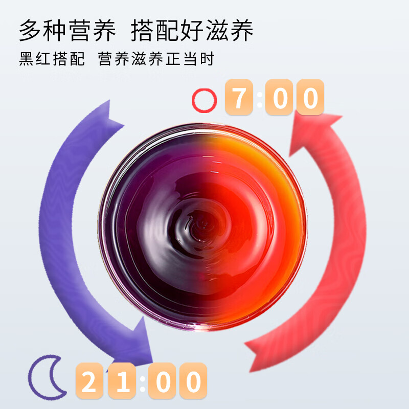 中宁枸杞红黑枸杞原浆礼盒 宁夏枸杞 青海黑枸杞原液节日送礼品 红黑原浆2700ml