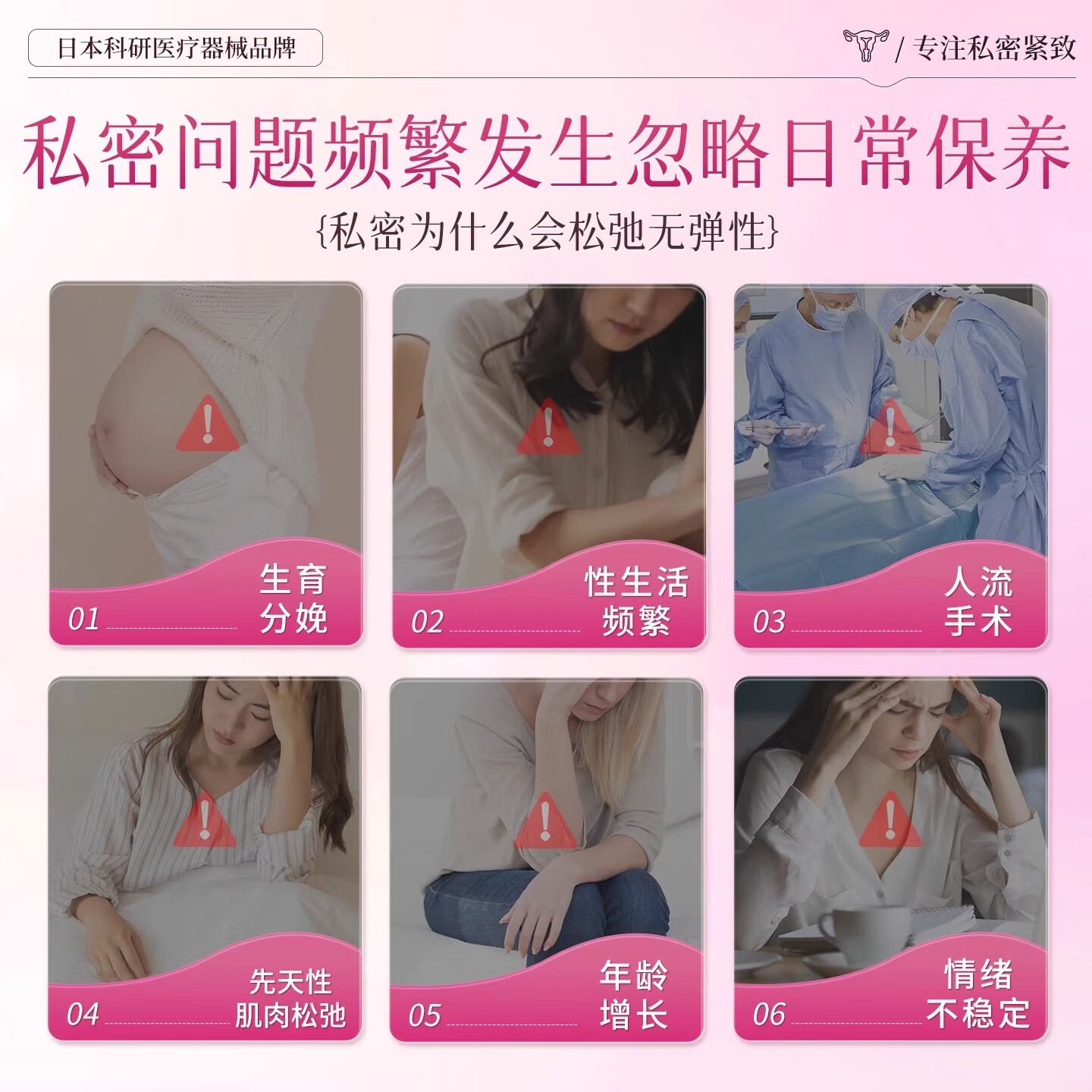 贝康伟日本私密紧致缩阴正品阴道收缩私处凝胶护理丸水润干涩补水保养 五盒巩固装】粉嫩护理