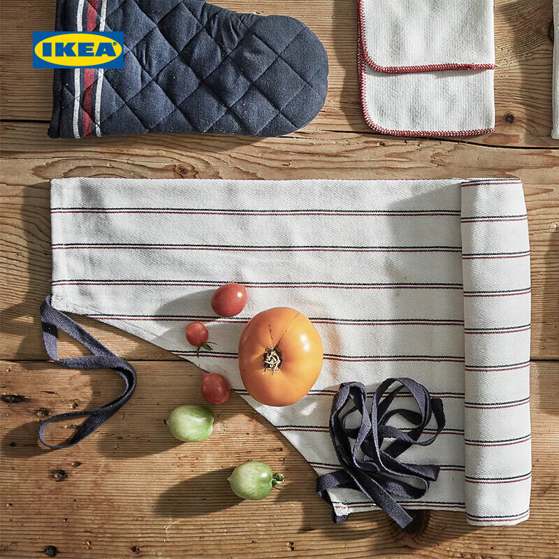 宜家（IKEA）顺手买一件HILDEGUN 生活日用希德根 围裙日用杂货 围裙63x84 厘米