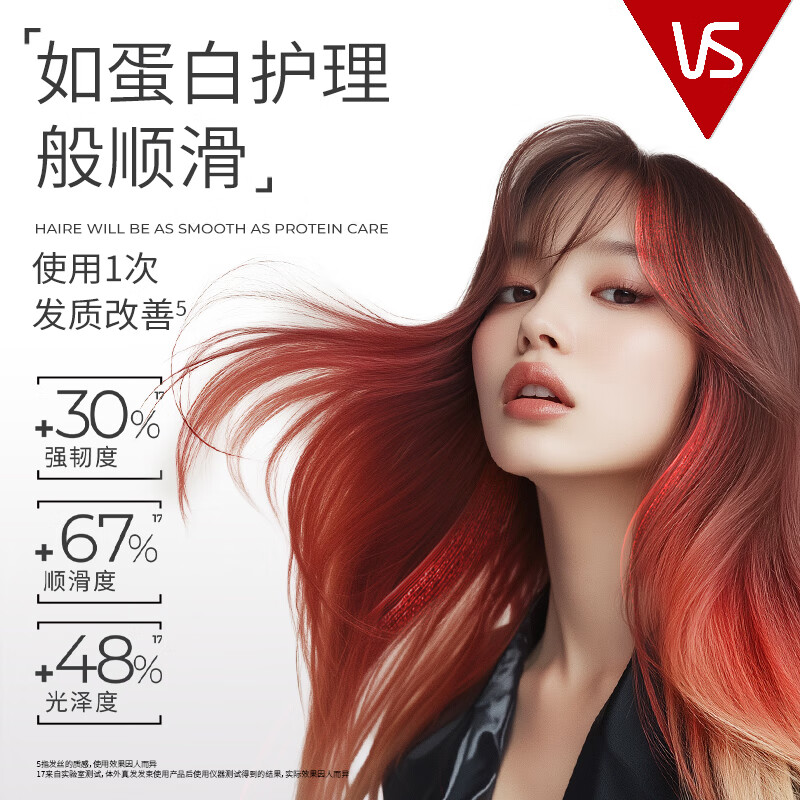 沙宣（VS）【双11跨店满减】洗发水蓬松无硅油控油清爽500ml男女家庭宿舍 【拍1发2洗护装】控油洗发500g+水养发膜150g