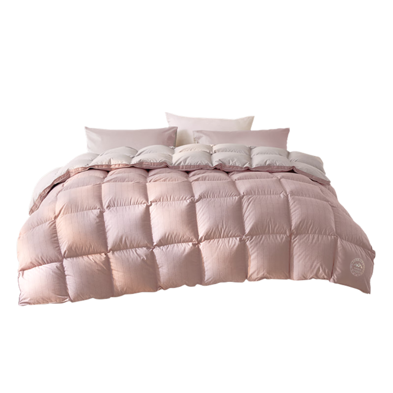 羅萊xJDear 京東聯(lián)名 星耀 A類95%水洗鵝絨保暖冬被芯 約3斤粉