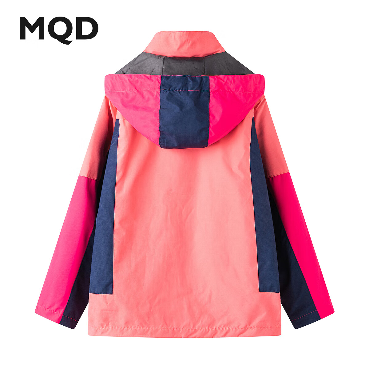 马骑顿(MQD)儿童秋冬款外套大衣女童新款休闲外套 玫红 170