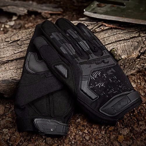 三角洲行动周边战术手套威龙露娜红狼麦晓雯卡通角色训练手套 新迷彩全指战术训练 XL