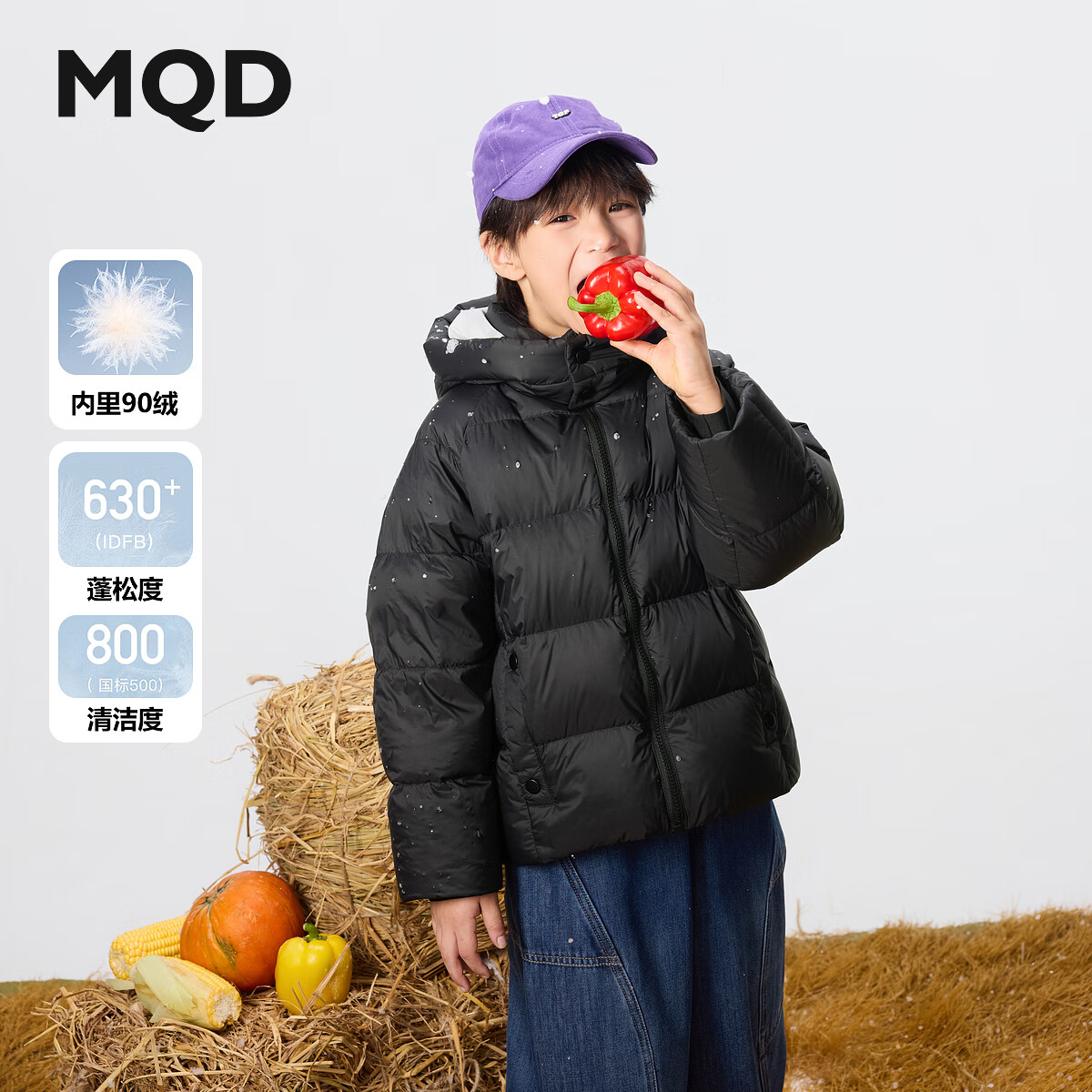 ����١��̿MQD��ͯ25���¿�ѧԺ����ӯ��ů��ñ���޷� ��ɫ 110 ������69g 403Ԫ