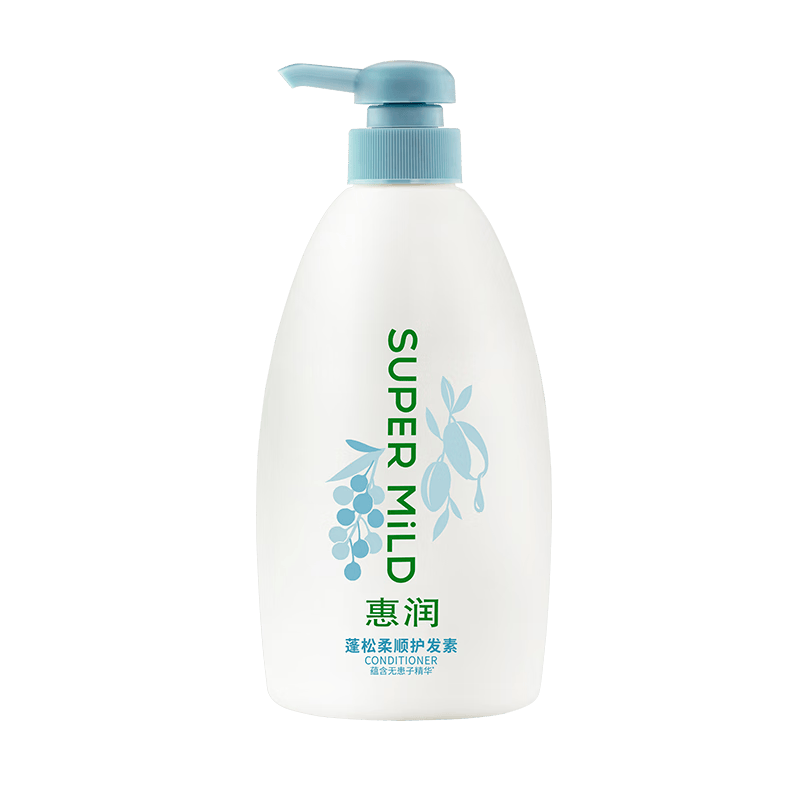惠润（SUPER MiLD）蓬松柔顺护发素600ml保湿护发润发乳芳香自营正品【王曼昱同款】