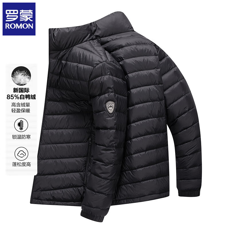 ���ɣ�ROMON���ᱡ���޷����ﶬ�¿�������ʱ�����������޼�Լ�̿���ñ��ů���� 1806��ɫ XL 180 (��������120-140��) 138Ԫ