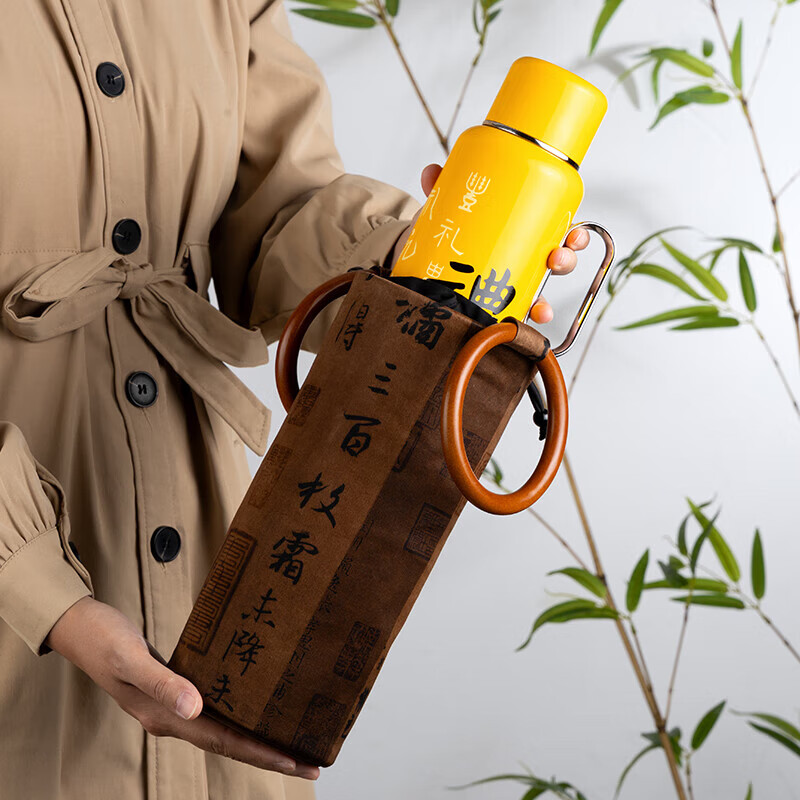 尚明(SAMADOYO)益君壶家用保温壶316钛银离子抑菌闷茶壶抗菌保鲜仁义礼智信暖壶 霞光紫【信】800ml