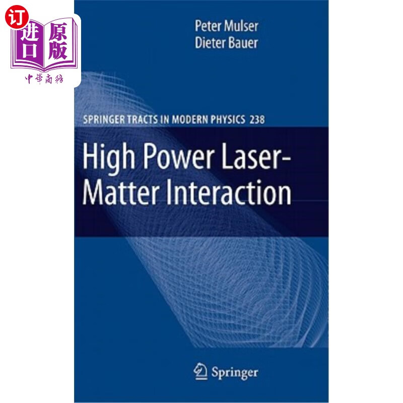 海外直订high power laser-matter interaction 高能激光-物质相互