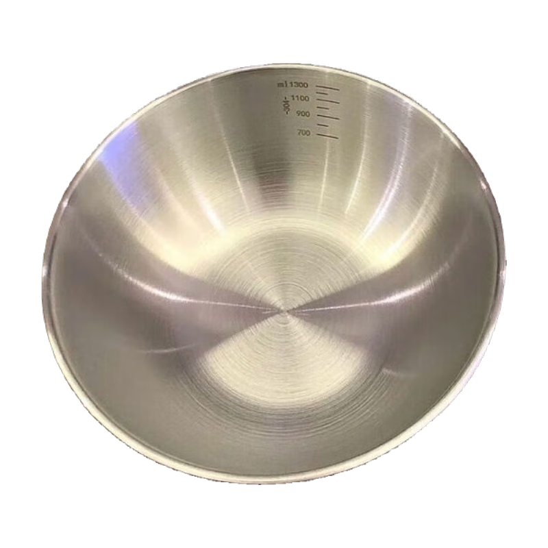 不锈钢盆和面盆洗菜盆打蛋盆家用厨房凉拌沙拉料理盆直边盆料理盆 沙拉盆三件套【17+19+22cm】
