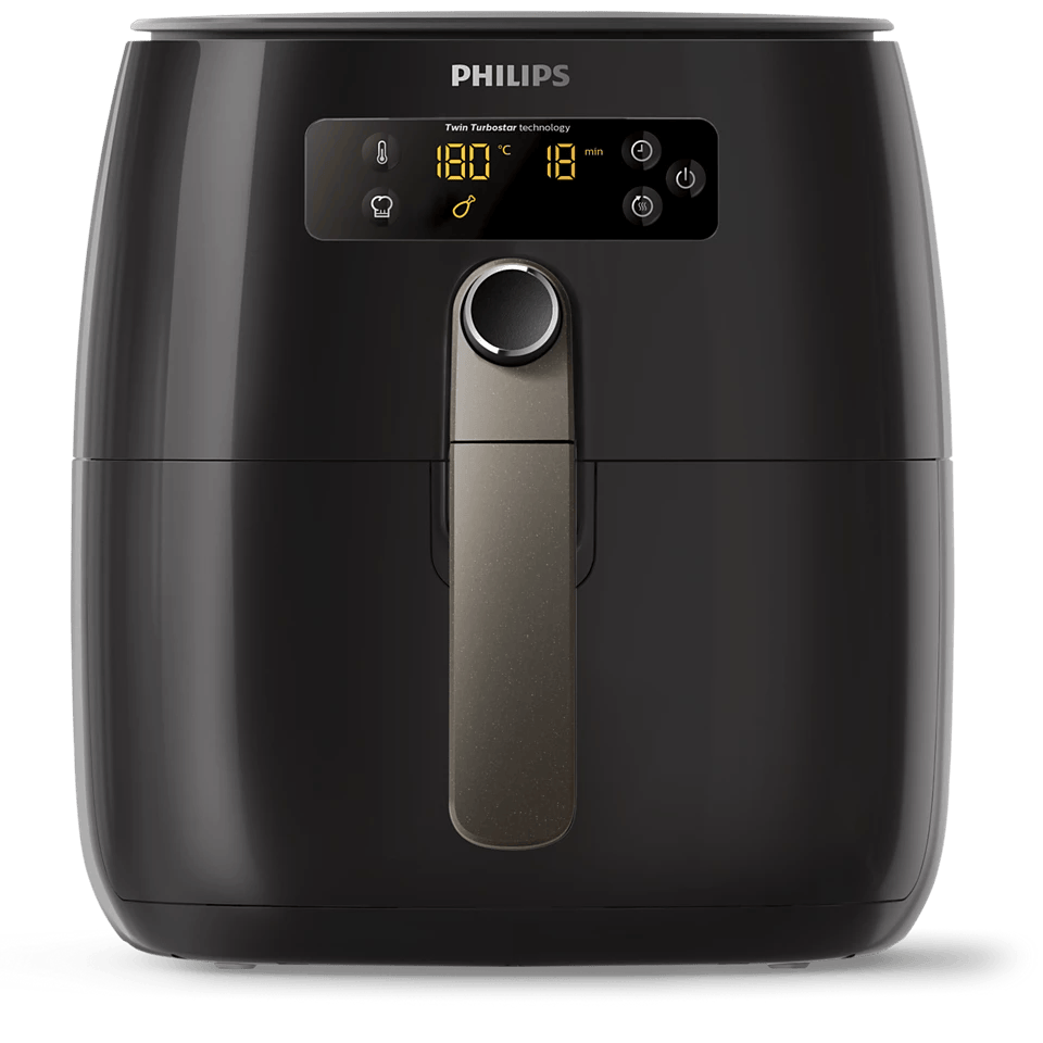 飞利浦（PHILIPS）空气炸锅 家用4L以上不用翻面 双层锅体易清洗 减少90%油脂 全自动7倍速热HD9741/11