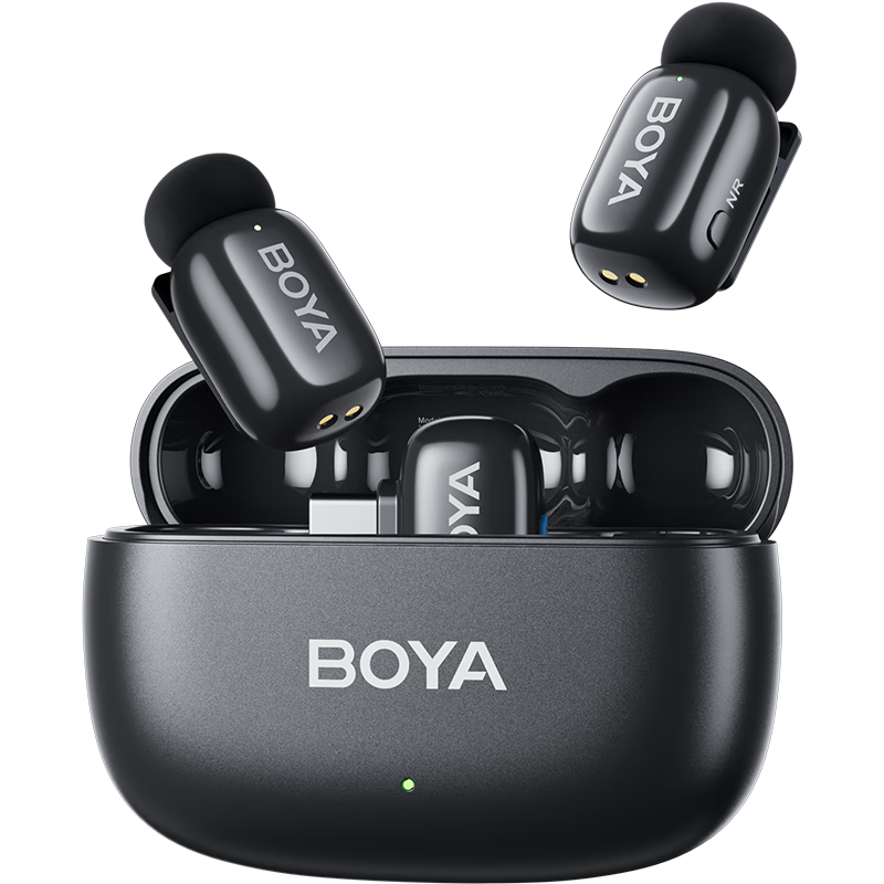 BOYA ������˷�mini 2���������˷��ֻ�ֱ�������� һ�϶�����ʽAI���ܽ������㻰Ͳ�������������� 297.75Ԫ(������)